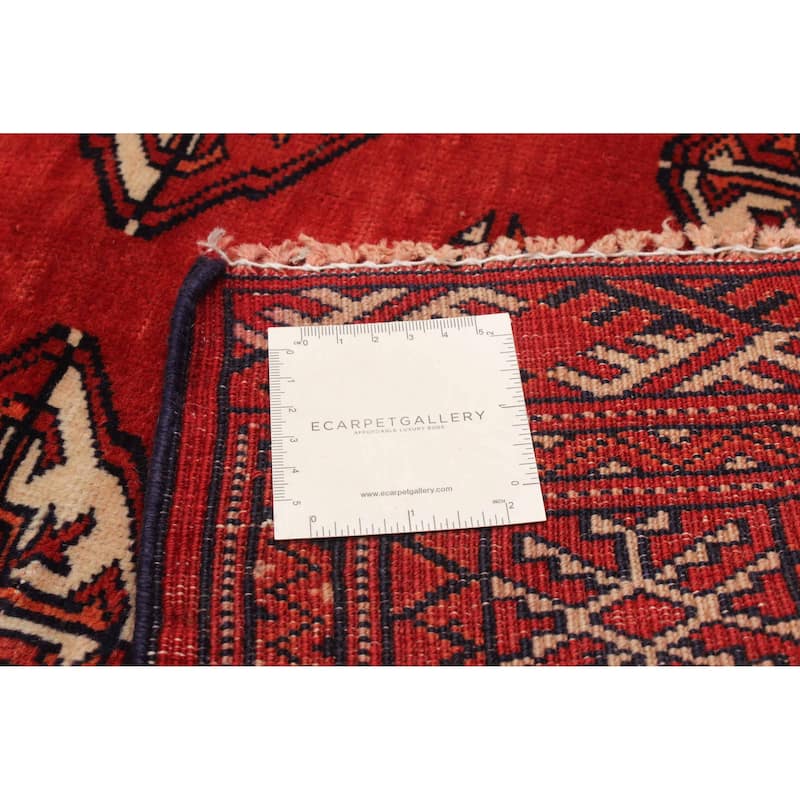 ECARPETGALLERY Hand-knotted Baluch Copper Wool Rug - 3'3 x 4'7