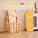 preview thumbnail 42 of 42, Wood Climbing Toy Set Pine 5-in-1 Play Gym for Kid's