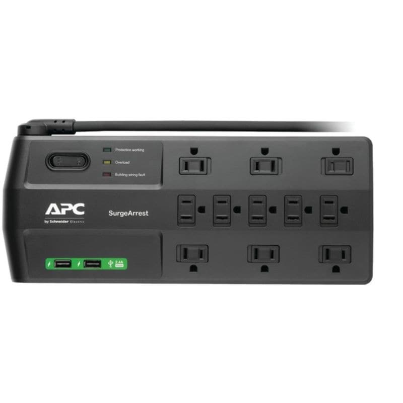 11-Outlet SurgeArrest® Surge Protector with 2 USB Charging Ports