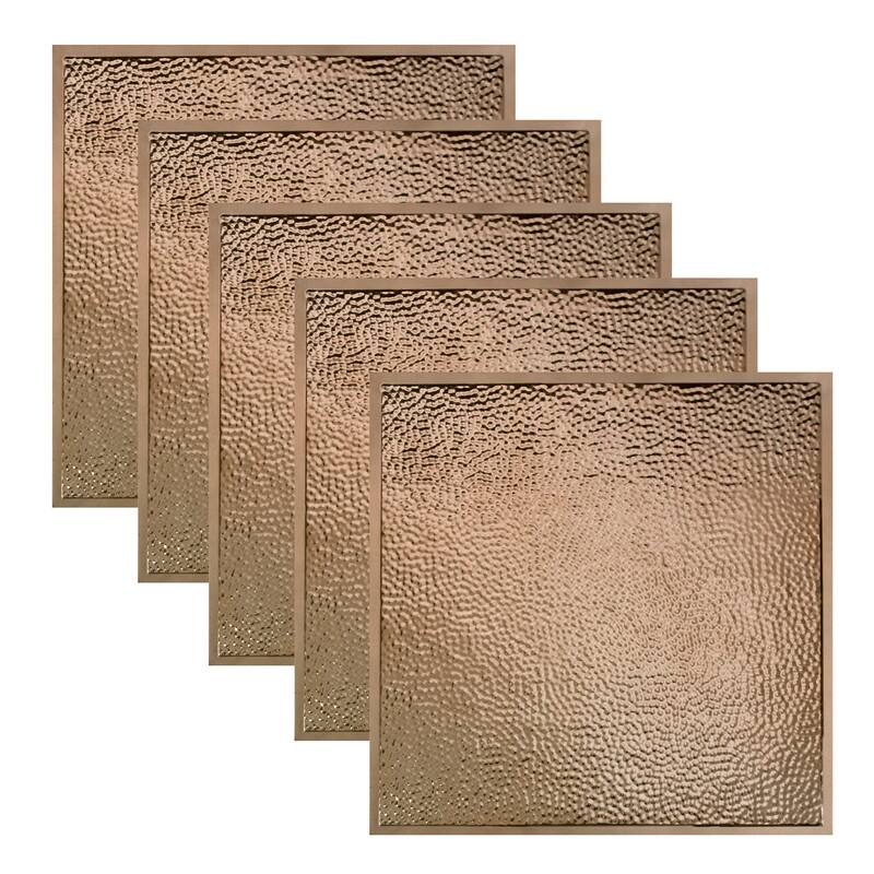 Great Lakes Tin Chicago Lay-in Ceiling Tile - Champagne - 2 x 2