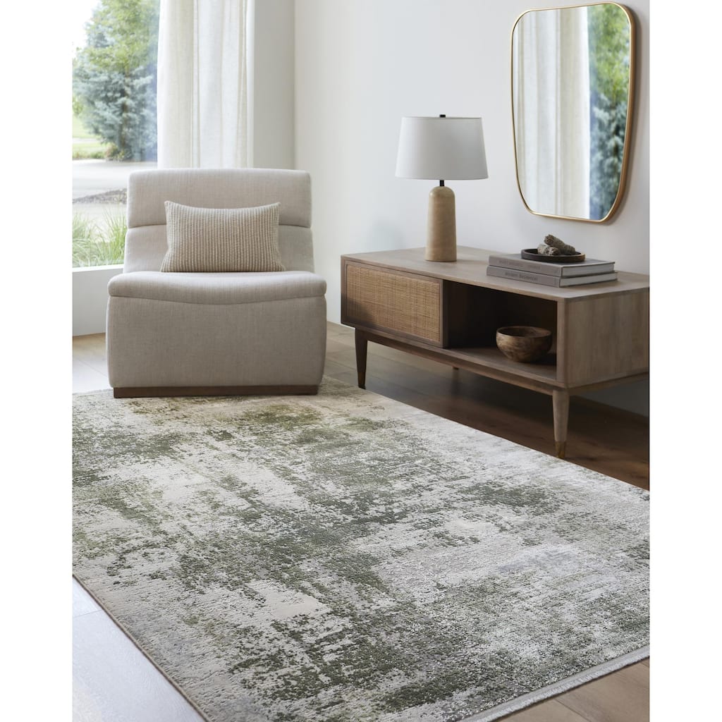 Mikayla Casual Abstract Area Rug