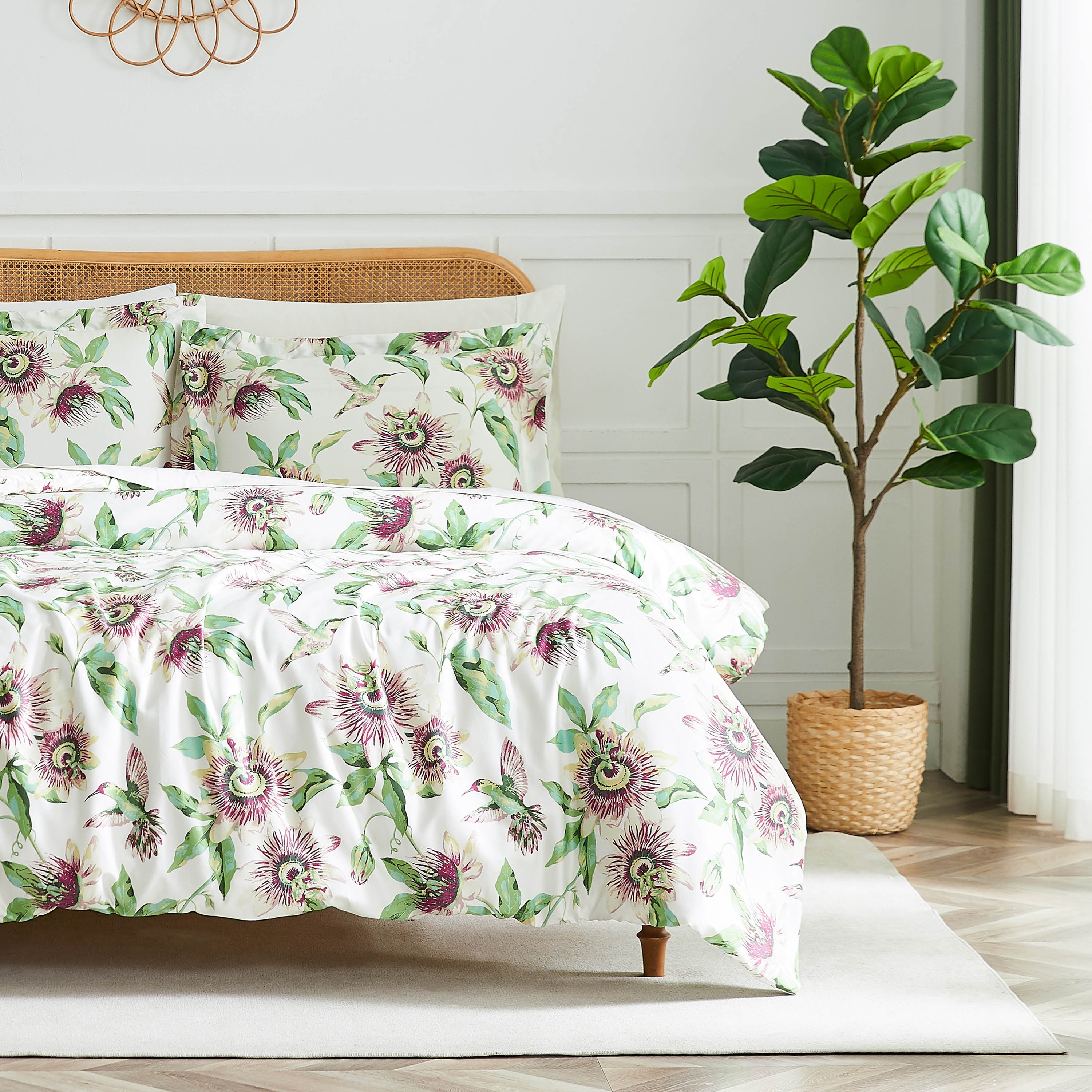 Passion Flower Bed Linen  Bed, Linen bedding, Bedding shop