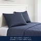 preview thumbnail 8 of 15, Nautica Solid Brushed Jersey Reversible Quilt Set