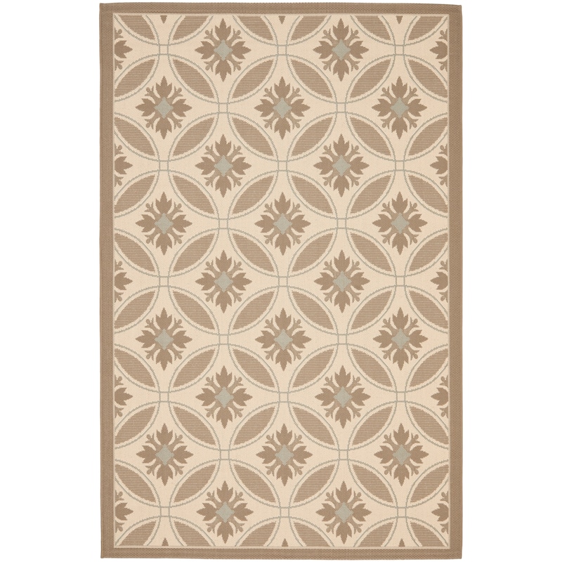 SAFAVIEH Courtyard Walfriede Indoor/ Outdoor Waterproof Rug