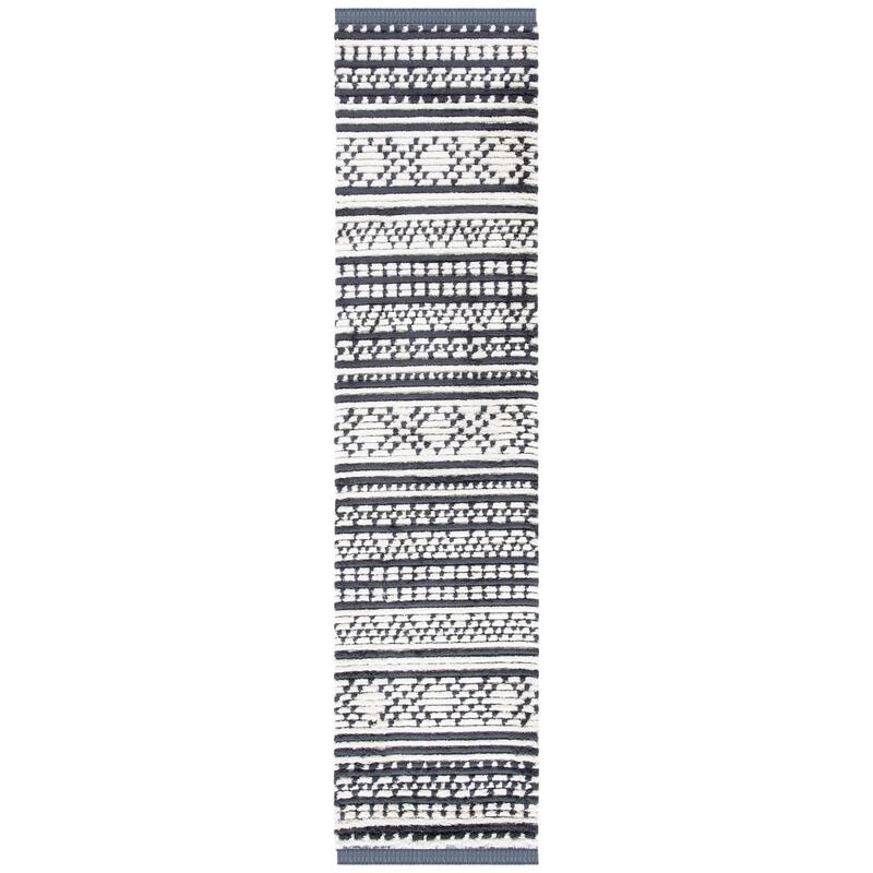 SAFAVIEH Burko Heikea Moroccan Boho 1-inch Thick Rug