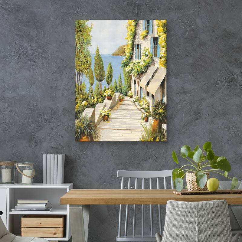 Canarinotre by Guido Borelli Canvas Art Print