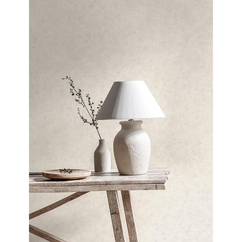 Heritage Light Grey Plain Wallpaper