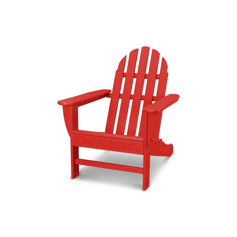 POLYWOOD Classic Outdoor Adirondack Chair - Sunset Red