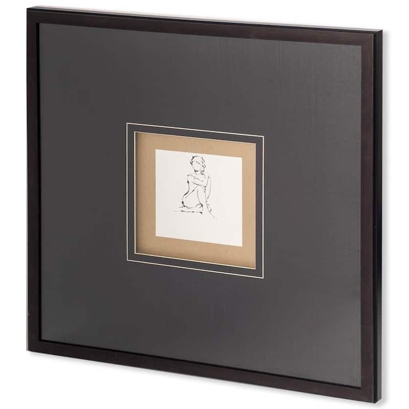 Contour Figure 2 Framed Art Print