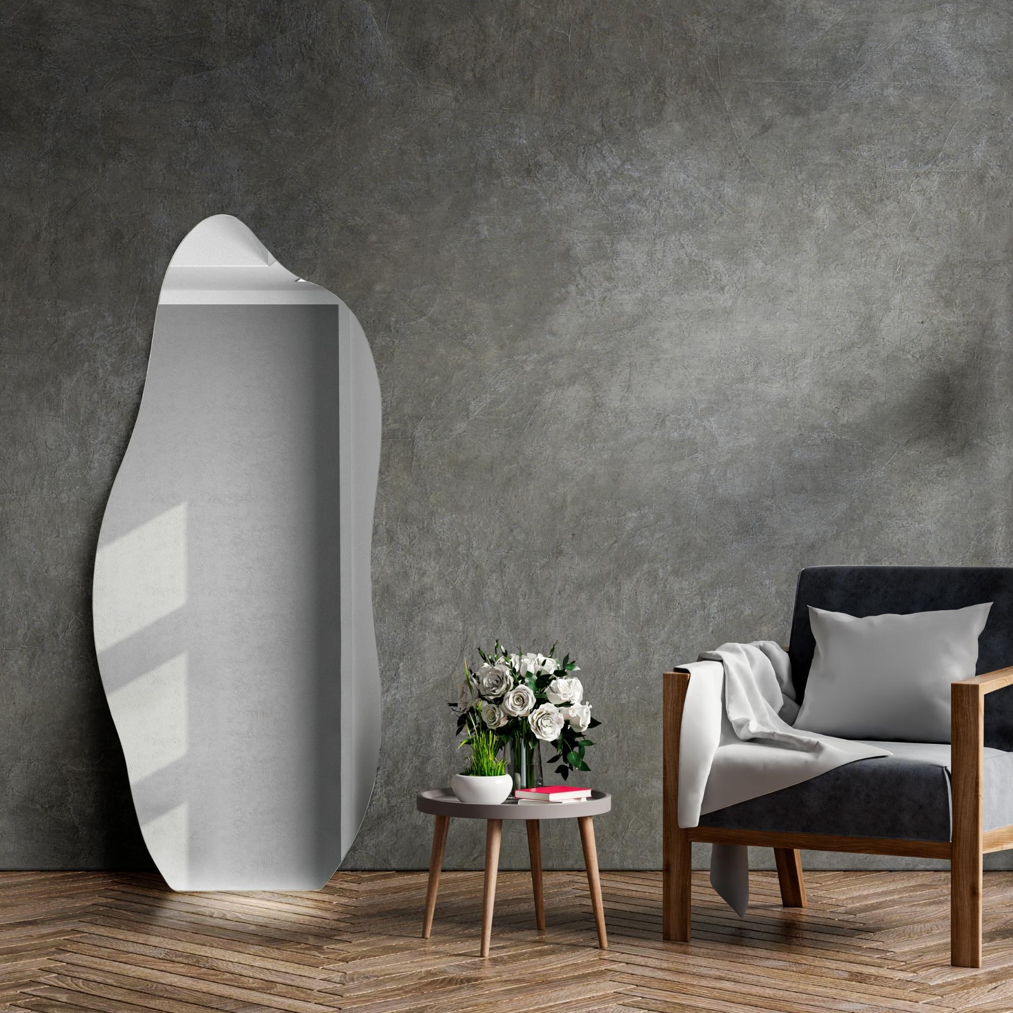 ALYA Asymmetrical Irregular Wall Mirror - On Sale - Bed Bath