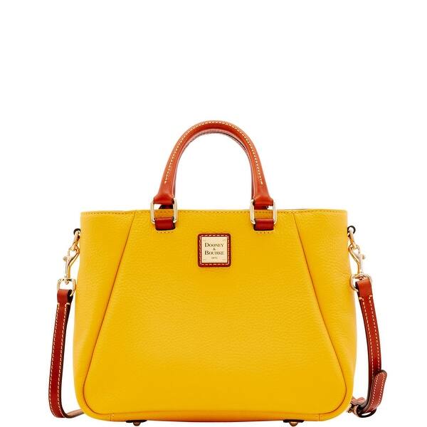 Dooney /& Bourke Pebble Grain Small Zip Satchel
