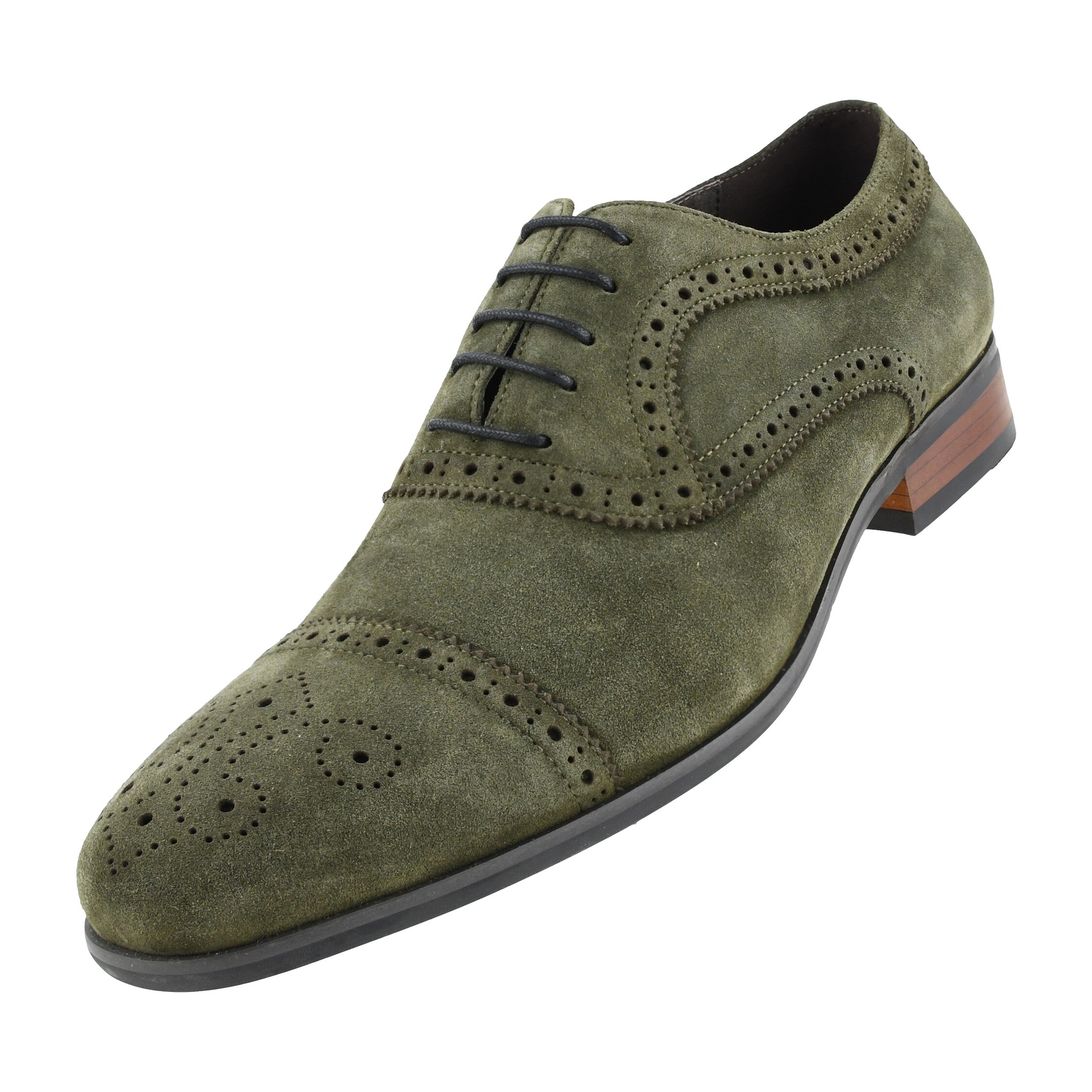 suede cap toe