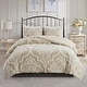 preview thumbnail 17 of 26, Madison Park Viola Tufted Cotton Chenille Damask Duvet Cover Set