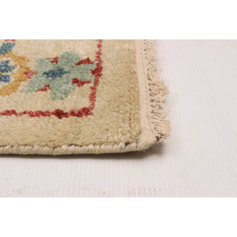 ECARPETGALLERY Hand-knotted Jules Serapi Light Khaki Wool Rug - 8'10 x 12'0