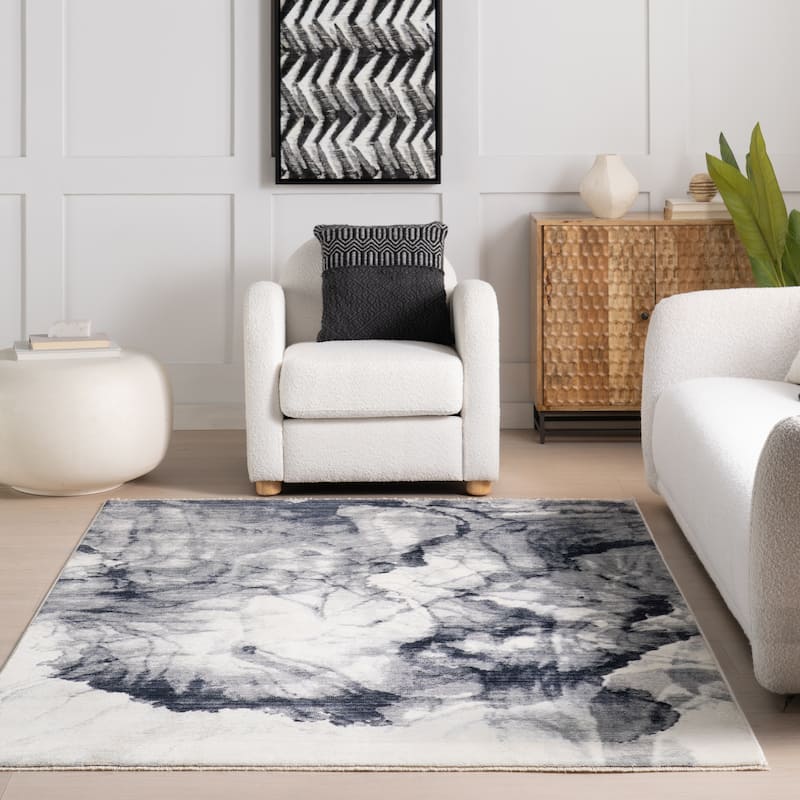 Nuloom Penelome Plush Abstract Contemporary Area Rug