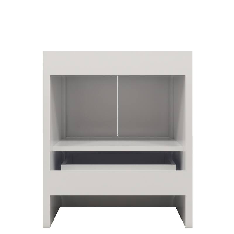 Dove 30'' Freestanding Vanity with Reinforced Acrylic Sink