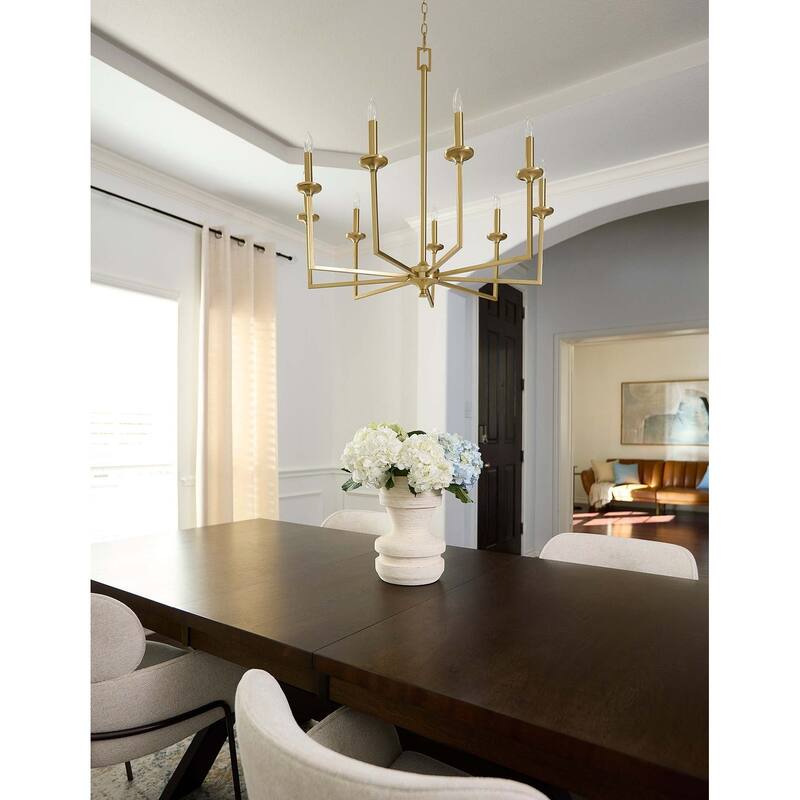 Quorum International 6005-9 Eldorado 9 Light 32" Wide Taper Candle