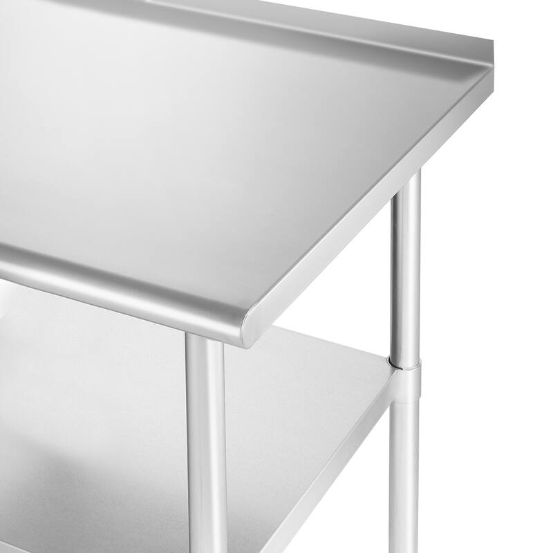 60 x 24in NSF Stainless Steel Table with 4 Casters