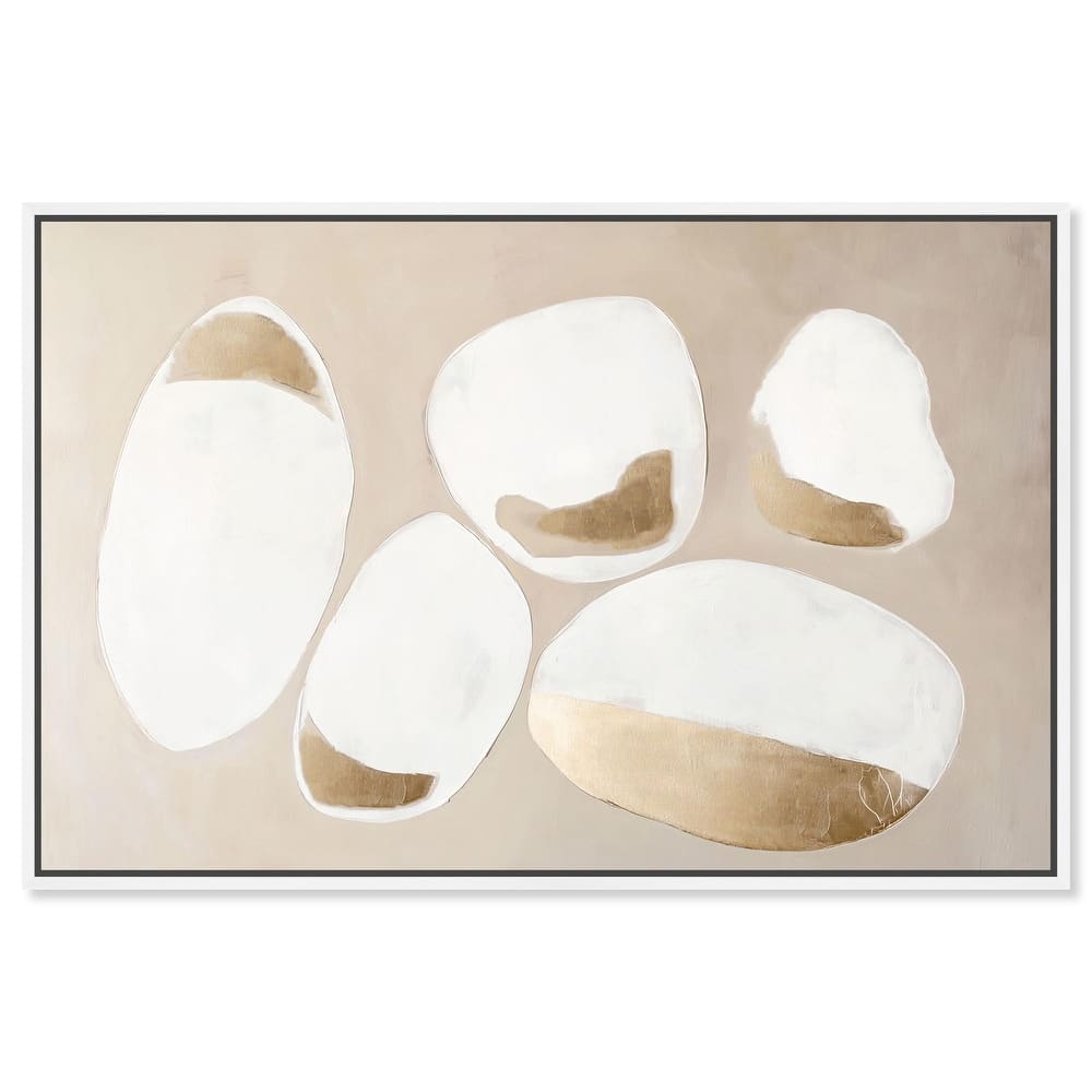 Gilded Cairn II Canvas by Art Remedy