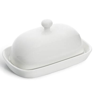 Sweese Cute Butter Dish, White