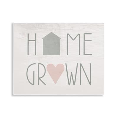 Stupell Home Grown Country Words Wall Plaque Art Design By Lil' Rue