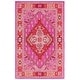 preview thumbnail 21 of 51, SAFAVIEH Handmade Bellagio Gracia Modern Oriental Wool Rug 5' x 8' - Red/Pink - Rectangle