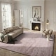 preview thumbnail 2 of 18, SAFAVIEH Handmade Paris Shag Danara 2.5-inch Thick Rug - Silver - 3' x 5'