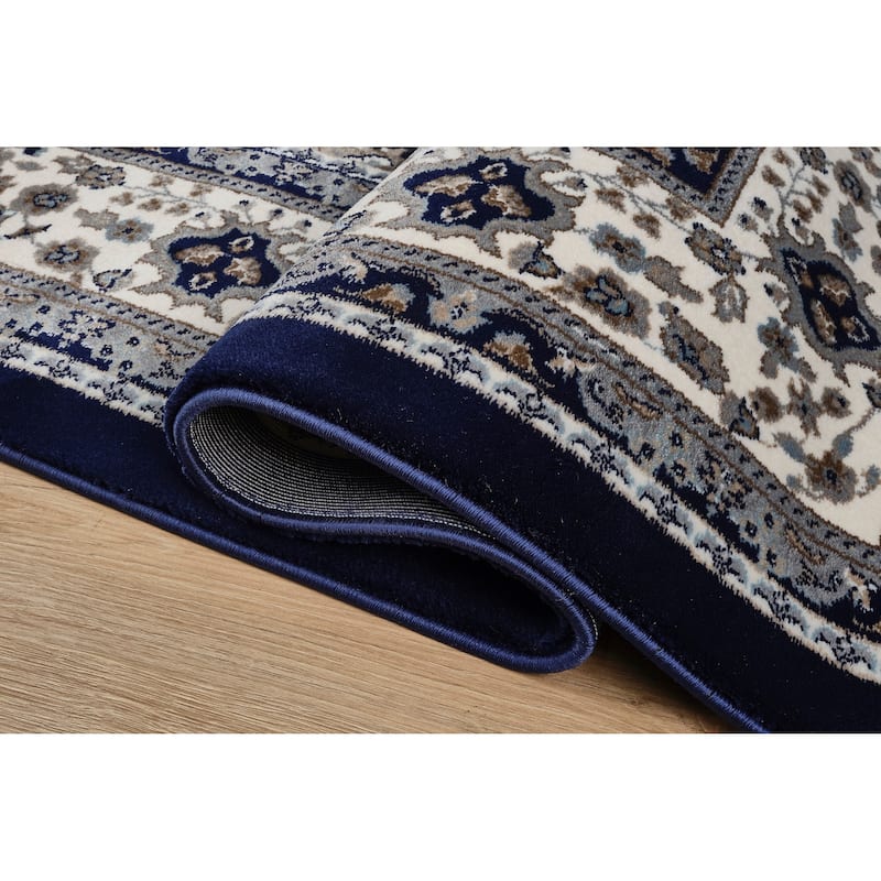 Master Collection Floral Transitional Area Rug