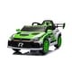 preview thumbnail 11 of 53, Kids Electric Ride-On Car 12V, Remote Control, Music, LED Lights, Two Doors Open, Seat Belt, Black