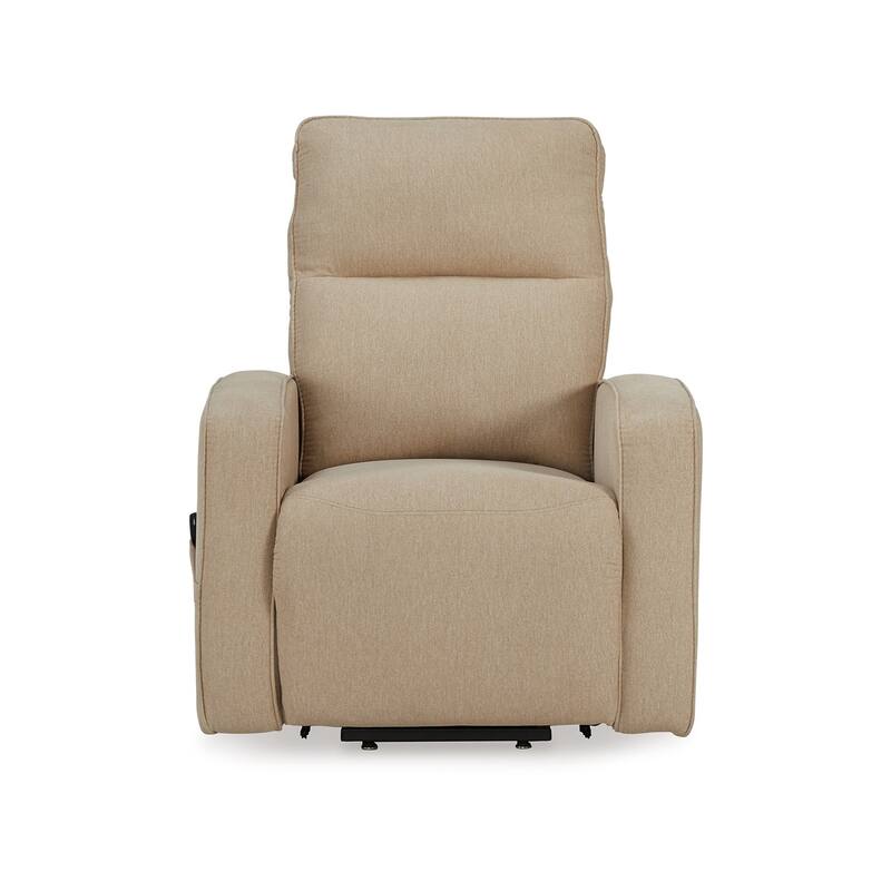 Lawson Power Lift Recliner Chair, Taupe Polyester, Soft Foam Cushioned