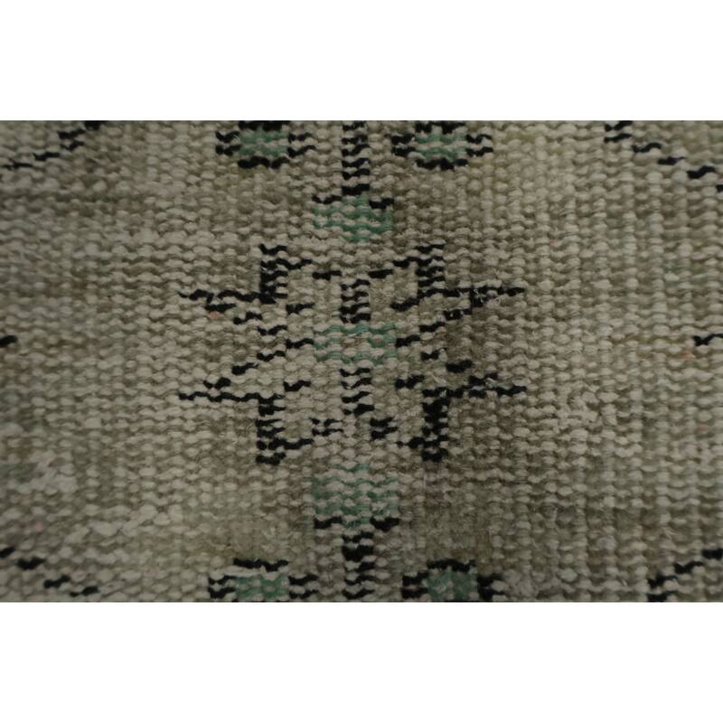 Hand Knotted Oriental 100% Wool Carpet Transitional Floral Beige & Ivories Anatolian Area Rug - 9' 5'' X 5' 11''