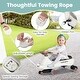 preview thumbnail 10 of 18, Wiggle Car for Kids with Ergonomic Seat, Hauling Rope, and Storage - 29" x 13" x 15"