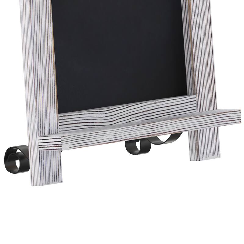 Freestanding Tabletop or Wall Mount Magnetic Chalkboard