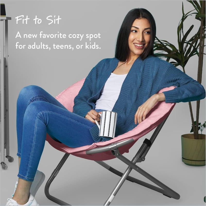 Urban Lifestyle Foldable Saucer Chair