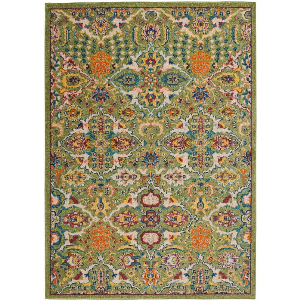Nourison Allur Contemporary Boho Floral Medallion Area Rug