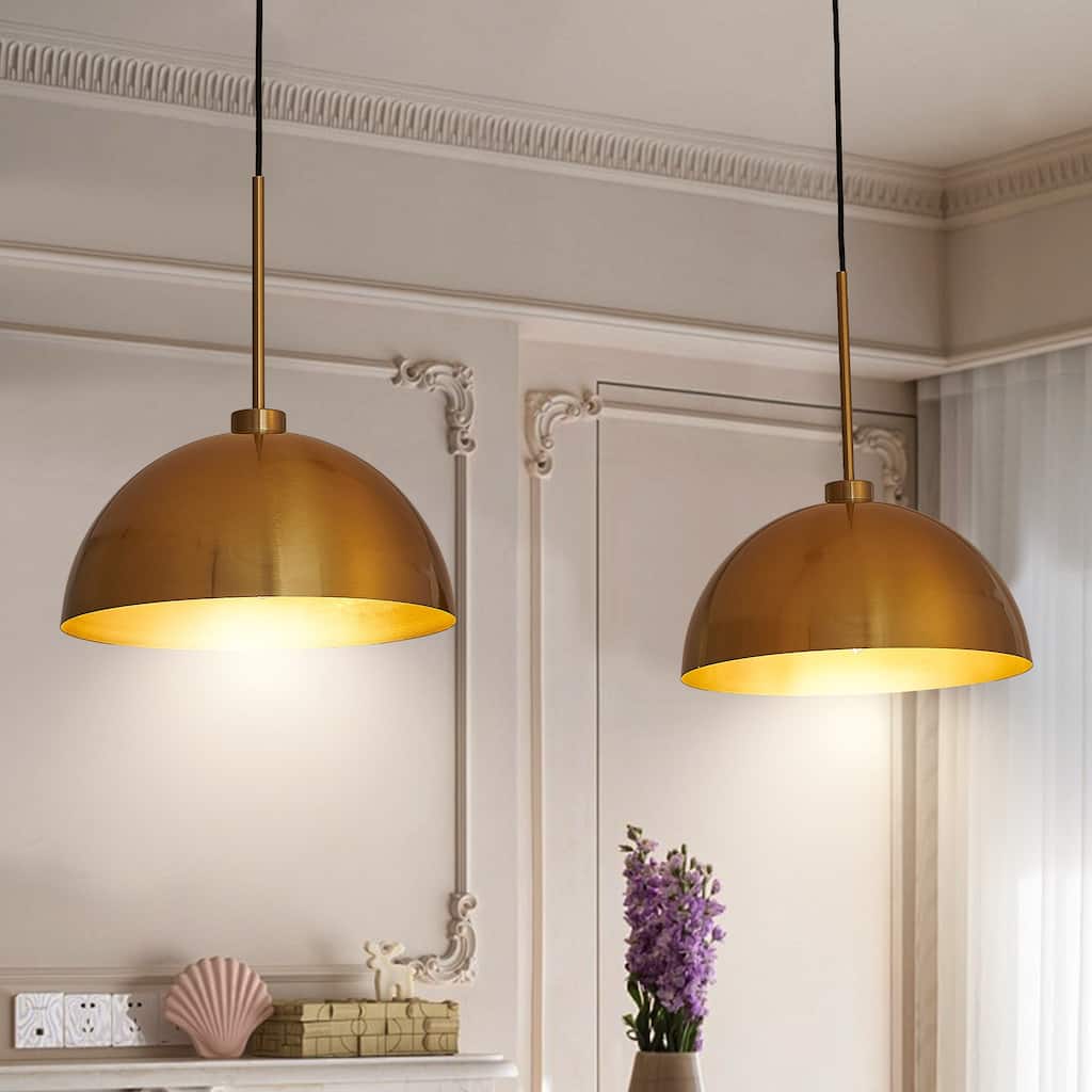 41" Industrial Modern Double Pendant Light - Adjustable Ceiling Hanging Lamp (No Bulbs)