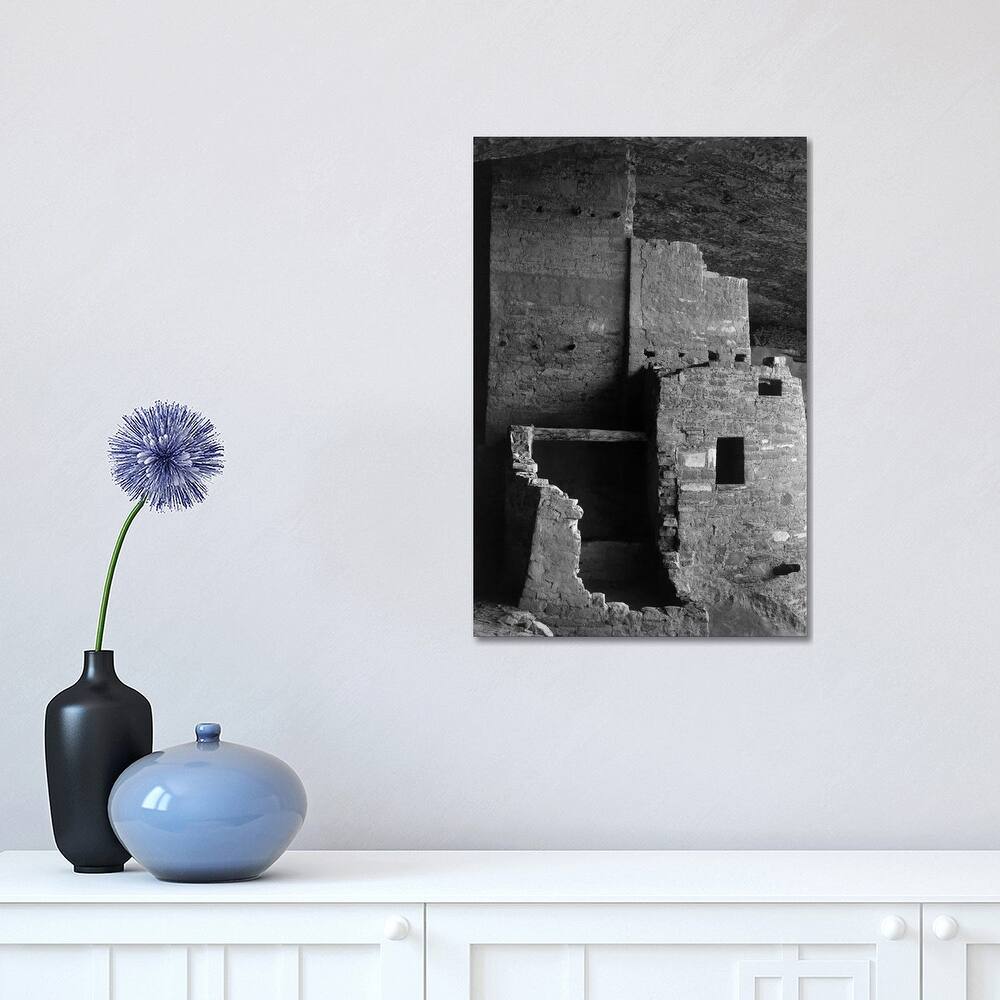 iCanvas "Cliff Palace, Mesa Verde National Park" by Ansel Adams Canvas Print