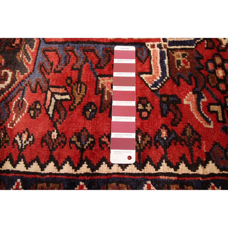 ECARPETGALLERY Hand-knotted Sarabi Red Wool Rug - 6'6 x 9'8