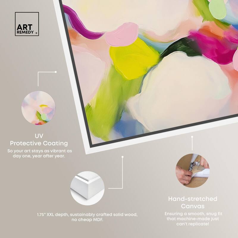 Colorfield Patches II Canvas by Art Remedy