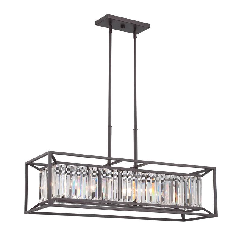 Linares 4 Light Linear Chandelier
