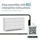 preview thumbnail 21 of 58, Storkcaft Alpine 6 Drawer Dresser
