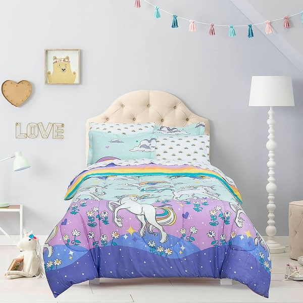 slide 2 of 23, Kidz Mix Magical Unicorn Bed in a Bag
