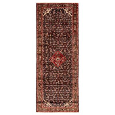 ECARPETGALLERY Hand-knotted Andelz Grey Wool Rug - 3'11 x 10'2