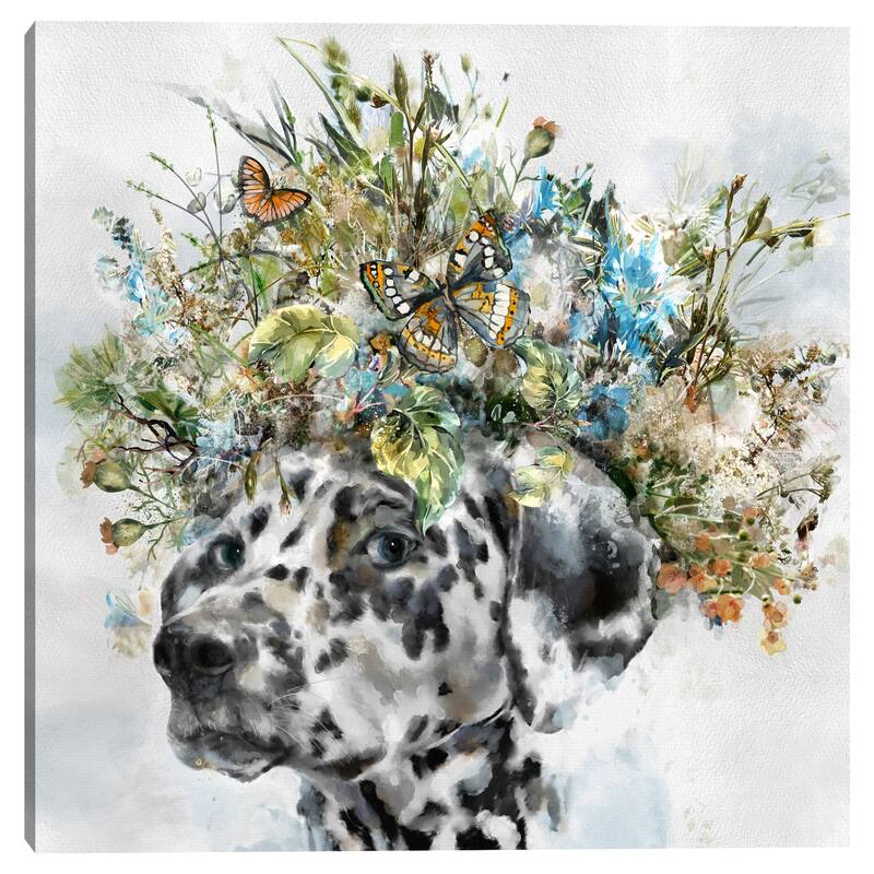 Earth Hounds IV by Studio Arts Canvas Art Print