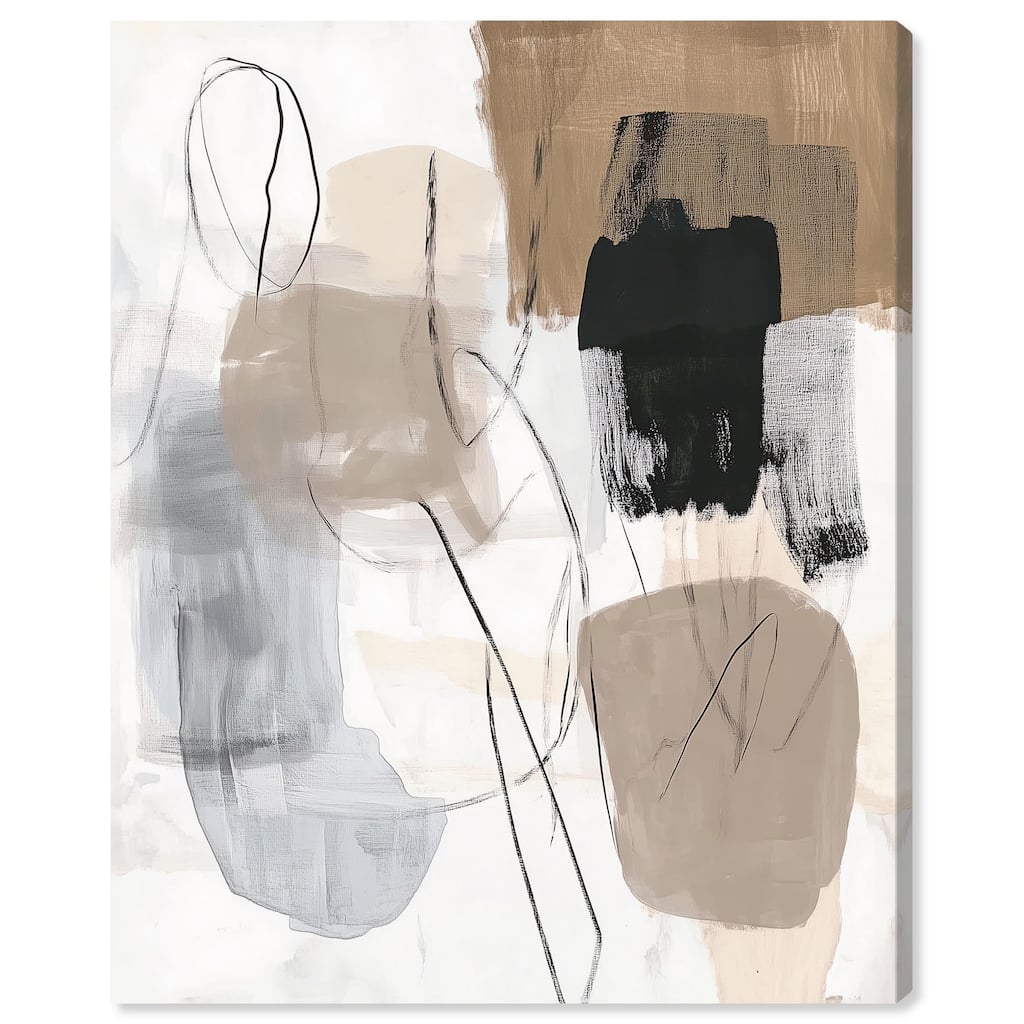 Contemporary Canvas II Canvas by Art Remedy, Gallery Wrapped