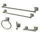 preview thumbnail 11 of 9, Kingston Brass Monarch 5-Piece Bathroom Accessory Set