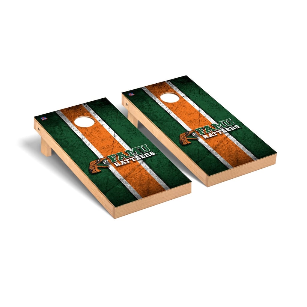 Florida A&M Rattlers FAMU Vintage Cornhole Board Set