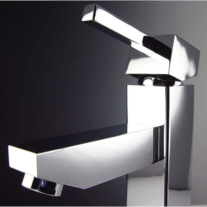 Fresca Versa Single Handle Lavatory Faucet with Mounting Hardware
