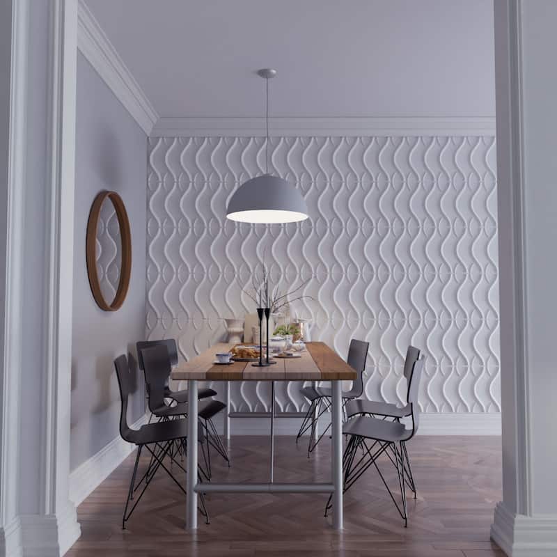19 5/8"W x 19 5/8"H Nexus EnduraWall Decorative 3D Wall Panel