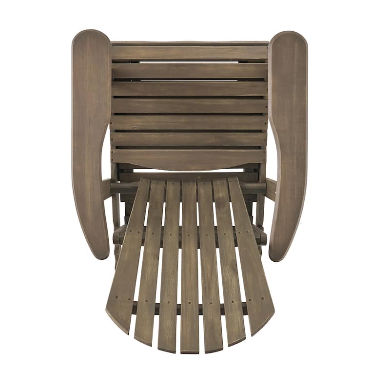 Hayle Reclining Wood Adirondack Chair (Set of 2) by Christopher Knight Home